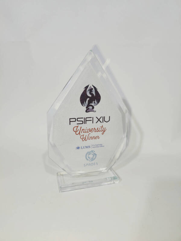 Hexagon Shape GLASS AWARDS