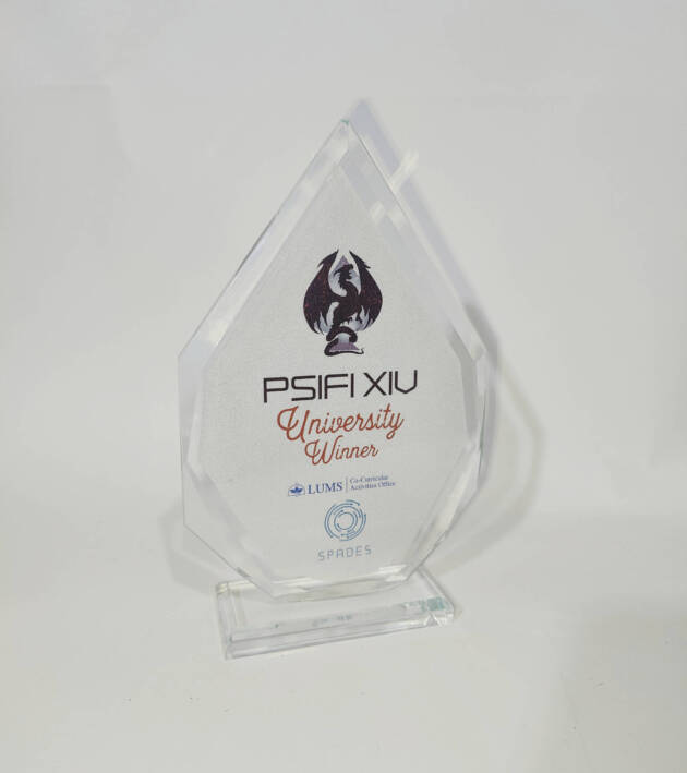Hexagon Shape GLASS AWARDS