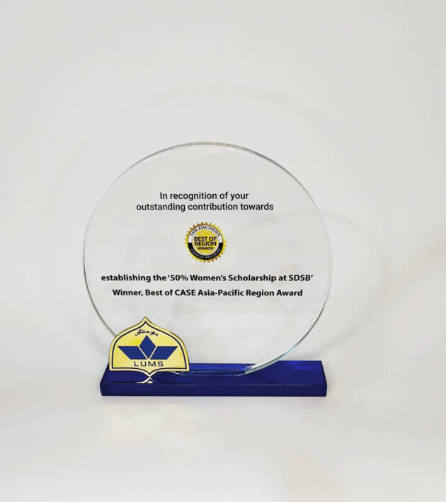 Round Crystal Award