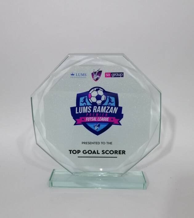 Octagon Shape GLASS AWARDS