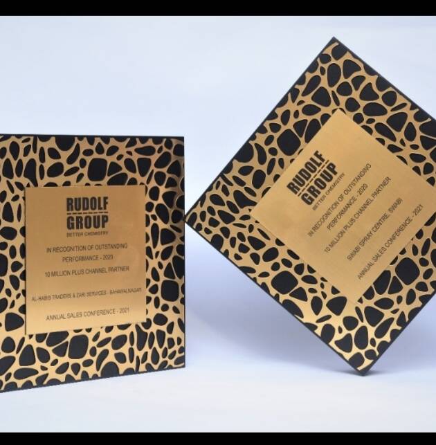 Square Shape WOODEN AWARDS