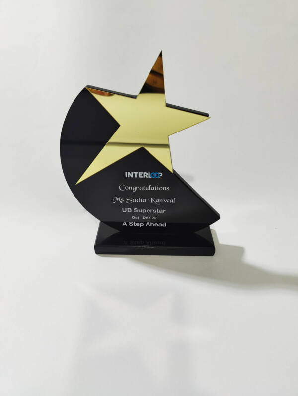 Shining Star ACRYLIC Award