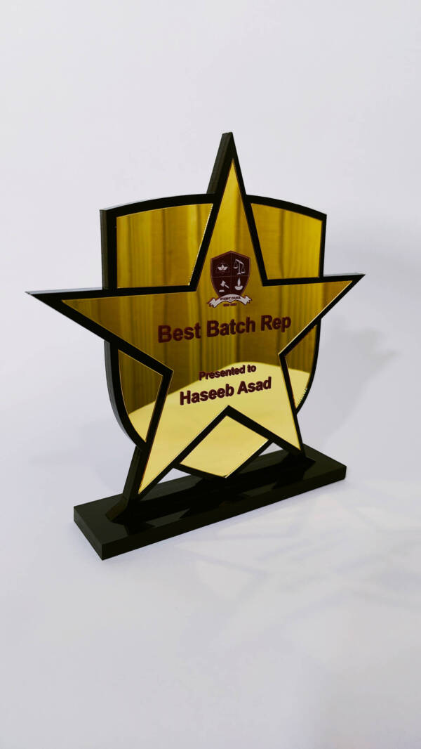 Personalized Acrylic Award
