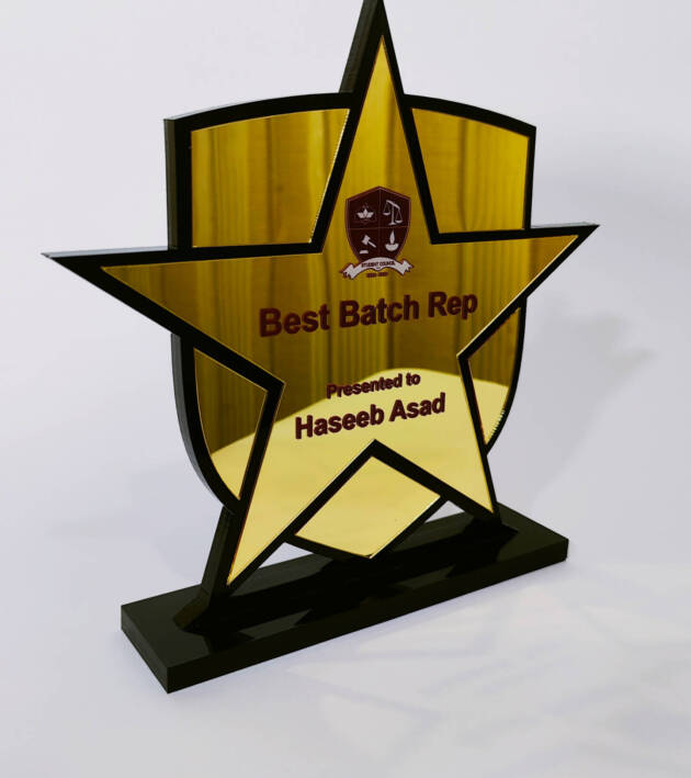 Personalized Acrylic Award