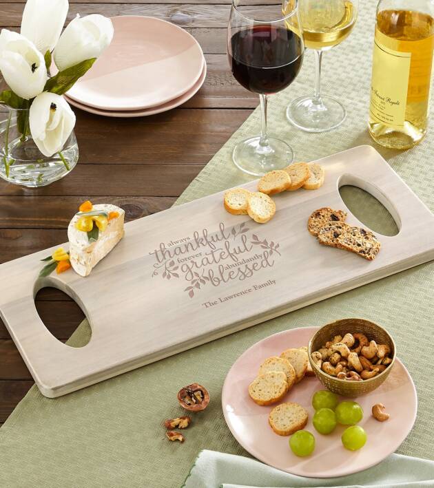 Ever Grateful Personalized Banquet Board