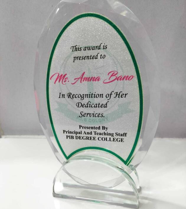 Crystal Award