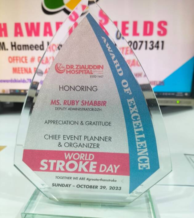 Glass Glitter Printing Award