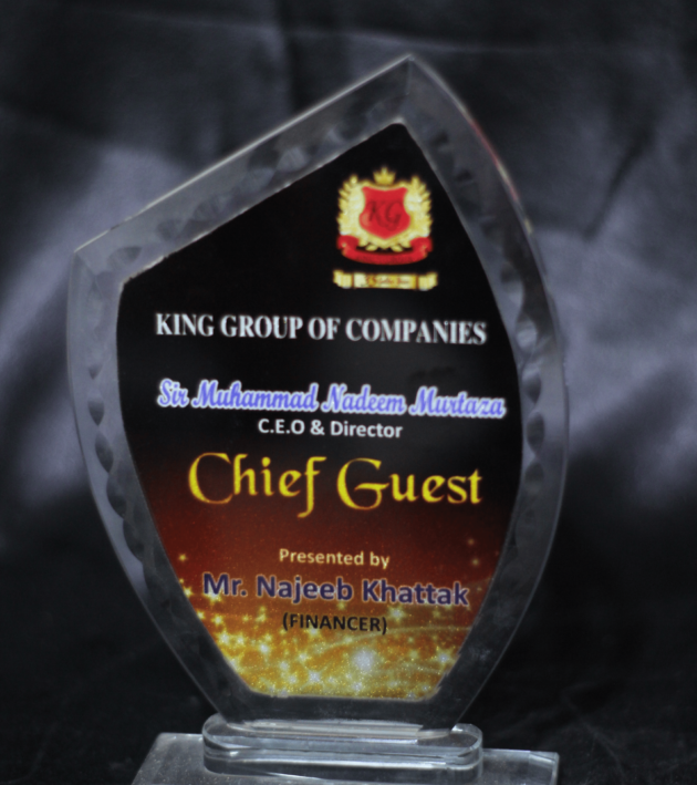 Crystal Glitter Award
