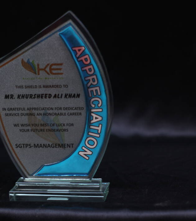 Glass Glitter Printing Award