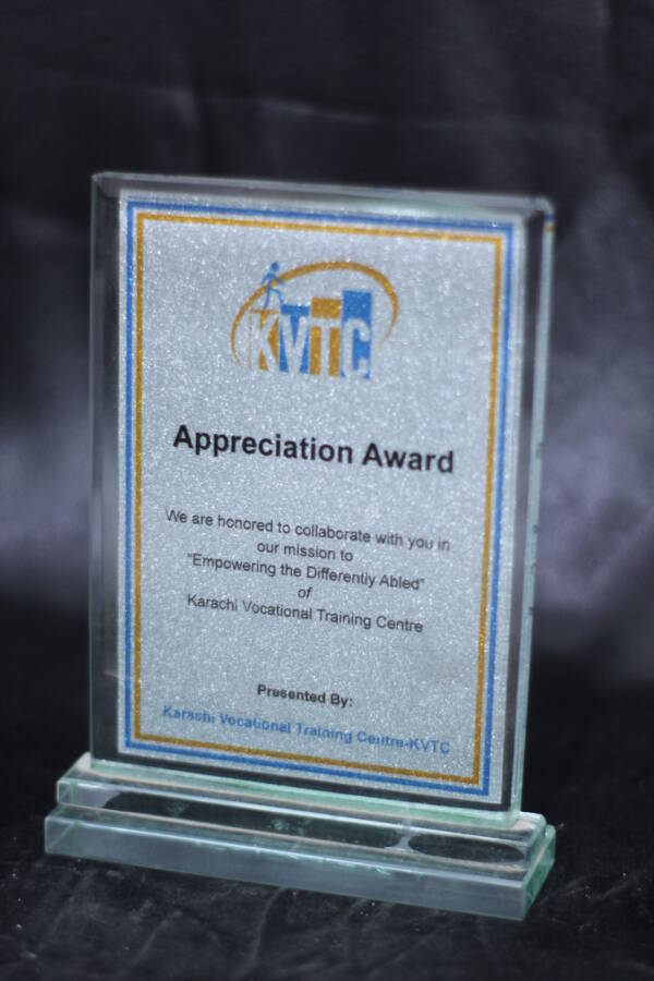 Glass Glitter Printing Award