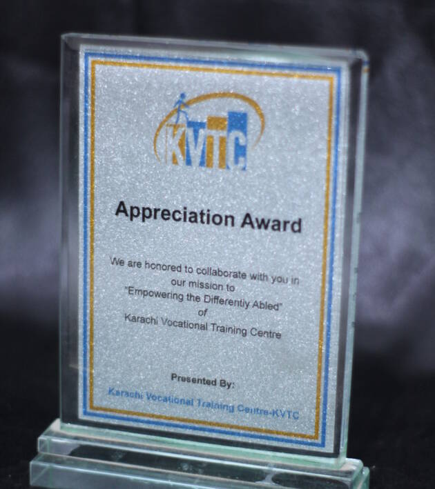Glass Glitter Printing Award