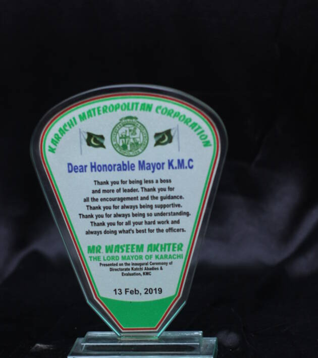 Glass Glitter Printing Awards
