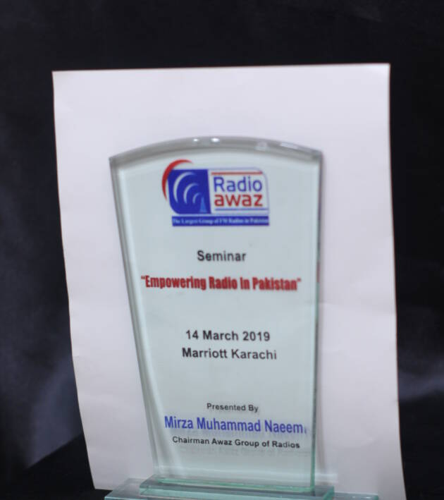 Glass Glitter Printing Awards