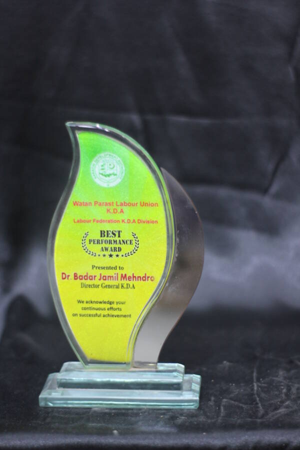 Glass Glitter Printing Awards
