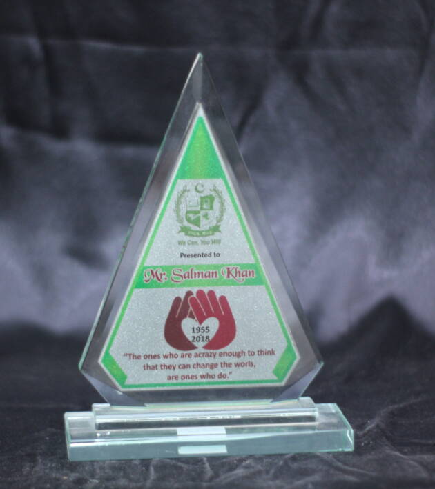 Glass Glitter Printing Awards
