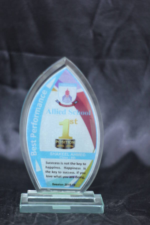 Glass Glitter Printing Awards