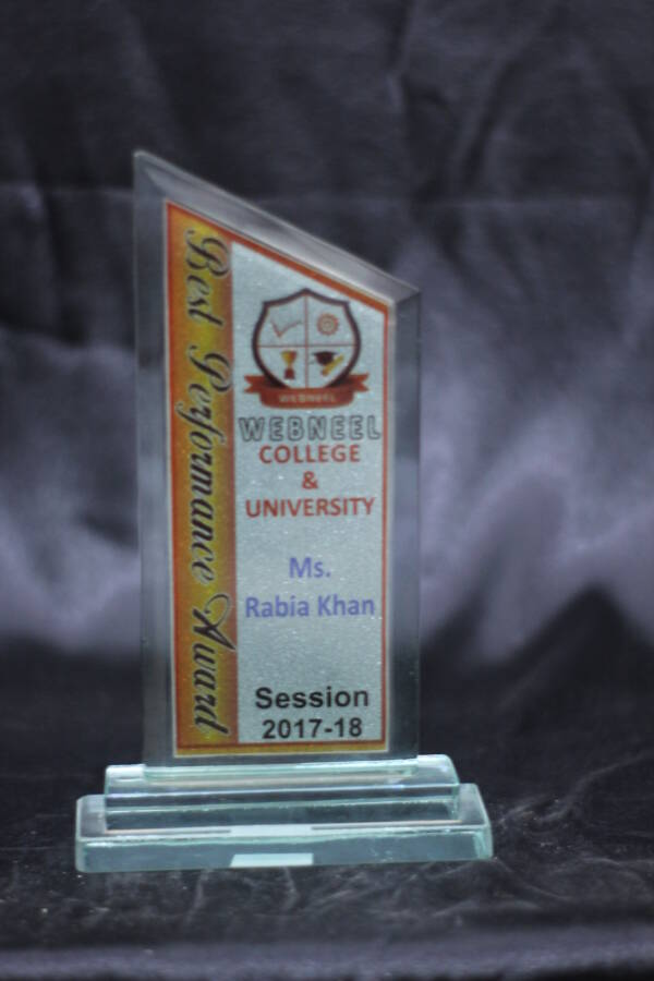 Glass Glitter Printing Award