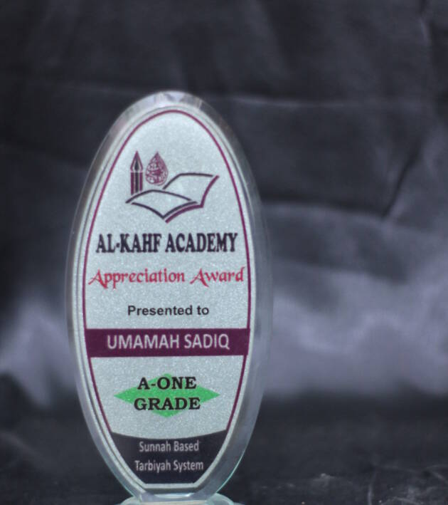 Glass Glitter Printing Awards